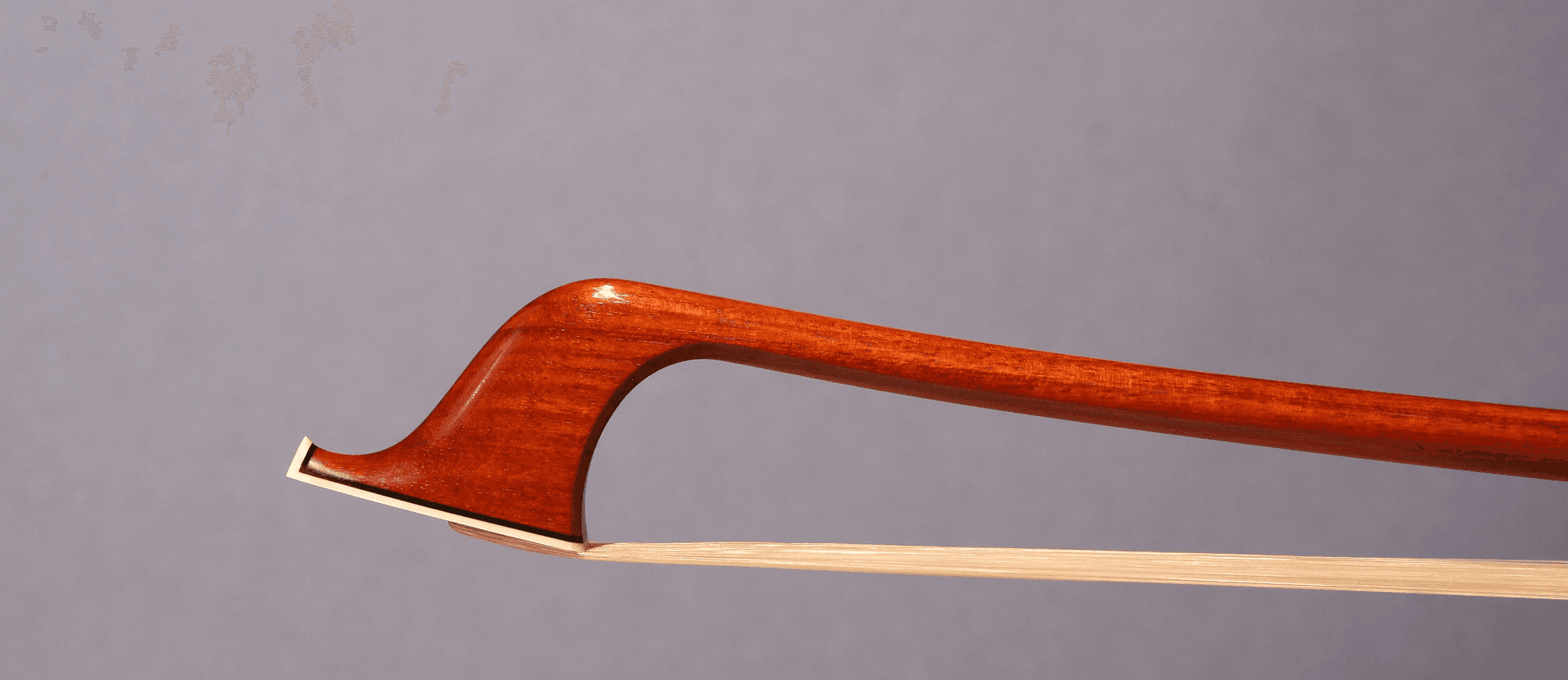 Head of a violin bow by Eric Grandchamp